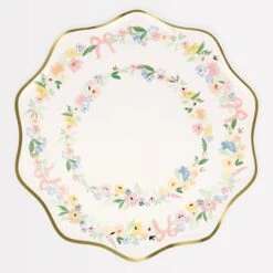 Meri-Meri Elegant Floral Dinner Plates (x 8)