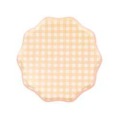 Meri-Meri Gingham Side Plates (x 12) -Party Supply Discount Store media 02c16750 e072 40f8 98c7 94bfcfc11549