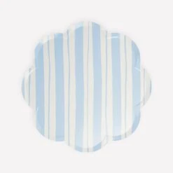 Meri-Meri Ticking Stripe Side Plates (x 8) -Party Supply Discount Store media 08ecdc88 569f 453f abd9 c3bfbe3c2187
