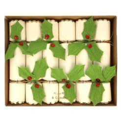Meri-Meri Holly Crackers (x 6)