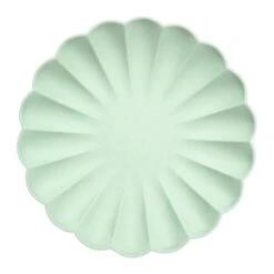 Meri-Meri Large Mint Sorbet Compostable Plates (x 8)