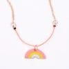 Meri-Meri Enamel Rainbow Necklace