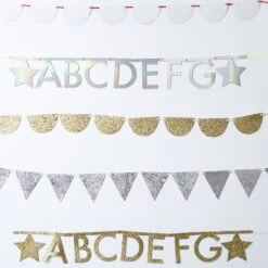 Meri-Meri Gold Glitter Letter Garland Kit 11 Meri-Meri Gold Glitter Letter Garland Kit -Party Supply Discount Store media 0c30e3da 7e38 40e8 a88d 7b7030b17180