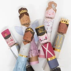 Meri-Meri Nutcracker Character Medium Crackers (x 6) -Party Supply Discount Store media 0c3ad563 a124 4c51 89d0 524afc2238b1