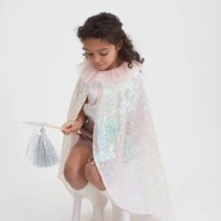Meri-Meri Iridescent Sequin Cape Costume 8 Meri-Meri Iridescent Sequin Cape Costume -Party Supply Discount Store media 0d4e9df8 3249 47f9 b677 dfea41f0a1fc