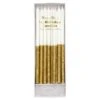 Meri-Meri Gold Glitter Dipped Candles (x 16)