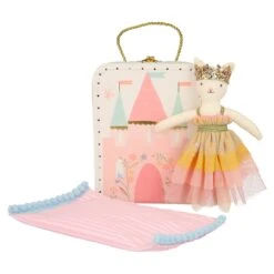 Meri-Meri Castle & Princess Cat Mini Suitcase Doll