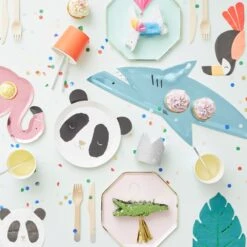 Meri-Meri Shark Platters (x 4) -Party Supply Discount Store media 12c4afeb 07e9 4807 969c 2b2beedad703