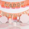 Meri-Meri Pink Happy Birthday Party Set
