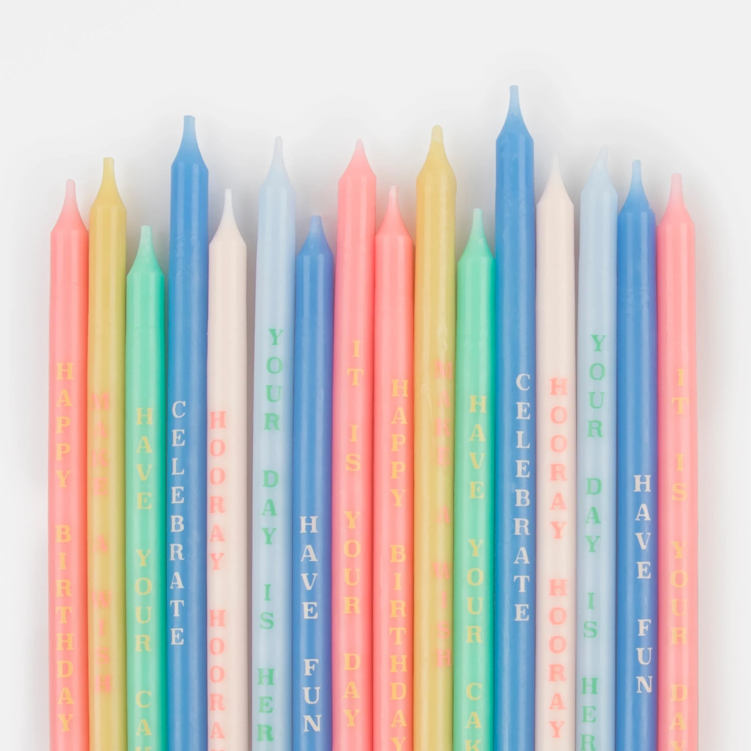 Meri-Meri Birthday Phrases Candles (x 16) 3 Meri-Meri Birthday Phrases Candles (x 16) - Image 3