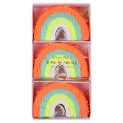 Meri-Meri Rainbow Piñata Favors (x 3) -Party Supply Discount Store media 158ebec6 768c 47e4 b157 52162971a6f8