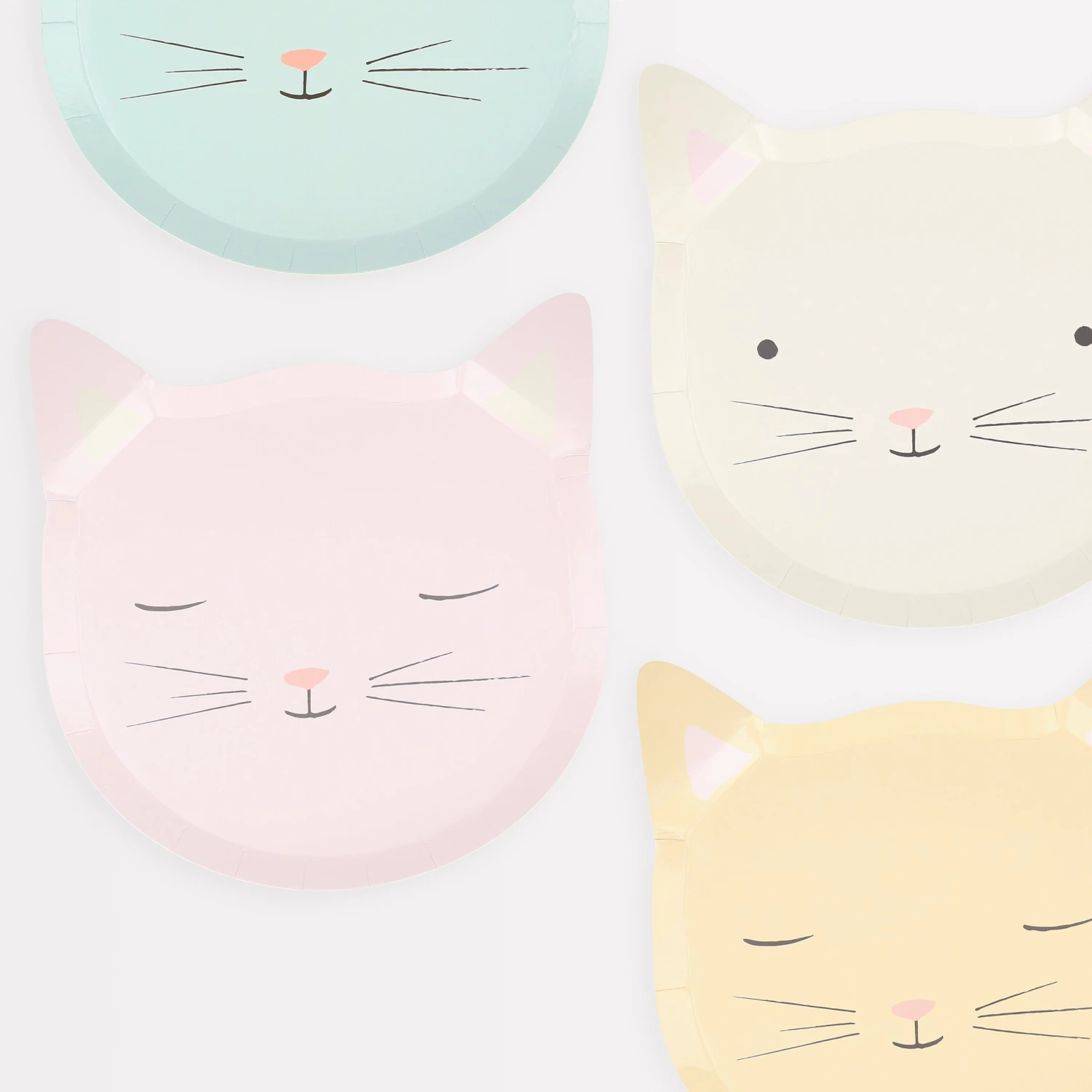 Meri-Meri Cute Kitten Plates (x 8) 1 Meri-Meri Cute Kitten Plates (x 8)