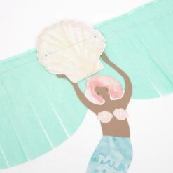 Meri-Meri Mermaid Fringe Garland -Party Supply Discount Store media 163f7705 f008 4a72 8c81 65e46099bd01