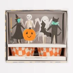 Meri-Meri Happy Halloween Cupcake Kit (x 24 Toppers)