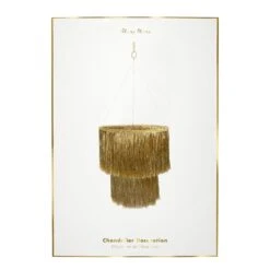 Meri-Meri Gold Tinsel Chandelier -Party Supply Discount Store media 19c2fa17 331f 4324 9e1b 59bfca85a126