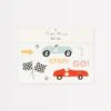 Meri-Meri Race Cars Tattoos (x 2)