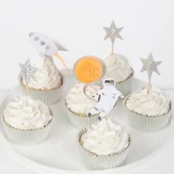Meri-Meri Space Cupcake Kit (x 24 Toppers) -Party Supply Discount Store media 1f17e6e6 5948 400f a3d3 a2632c0a22a2