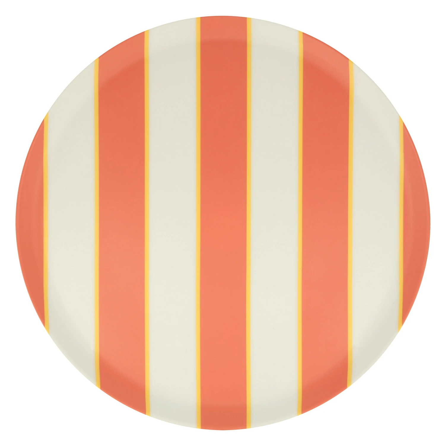 Meri-Meri Mixed Stripe Recycled Plastic Large Plates (x 6) 4 Meri-Meri Mixed Stripe Recycled Plastic Large Plates (x 6) - Image 4