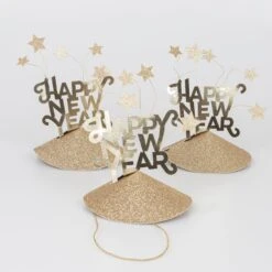 Meri-Meri Happy New Year Party Hats (x 6)