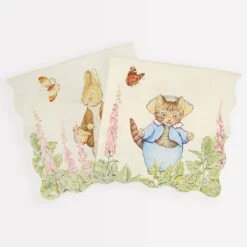 Meri-Meri Peter Rabbit™ In The Garden Large Napkins (x 16) -Party Supply Discount Store media 29e50c92 5c0d 4a5c b11f e4ae2fbc6459