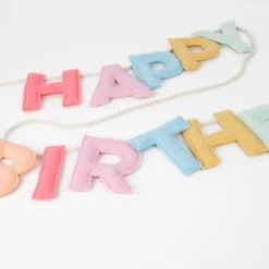 Meri-Meri Felt Happy Birthday Garland -Party Supply Discount Store media 2c24ecc1 3e12 4452 b695 f9c5f9948775