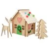 Meri-Meri Wooden Embroidery Gingerbread House Kit