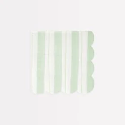Meri-Meri Ticking Stripe Small Napkins (x 16) -Party Supply Discount Store media 31d4543b b148 417d 9925 c5da644d0729