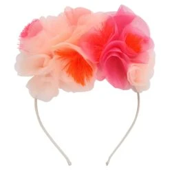 Meri-Meri Pink Floral Headband