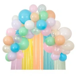 Meri-Meri Pastel Balloon & Streamer Garland (x 50 Balloons) -Party Supply Discount Store media 32058c87 9413 4872 bffa 40898858f49a