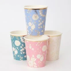 Meri-Meri English Garden Party Cups (x 8) -Party Supply Discount Store media 34d08af6 344d 415a 8f65 3217e66cb55e