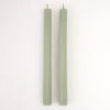 Meri-Meri Sage Green Table Candles (x 2)