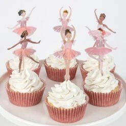 Meri-Meri Ballerina Cupcake Kit (x 24 Toppers) -Party Supply Discount Store media 3cb5fb84 4023 4dab 9031 e750da60e657