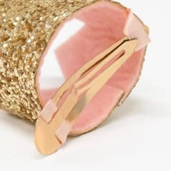 Meri-Meri Mini Gold Glitter Crown Hair Clip -Party Supply Discount Store media 3d78f9d2 97c7 484f b89f c025e65d7a15
