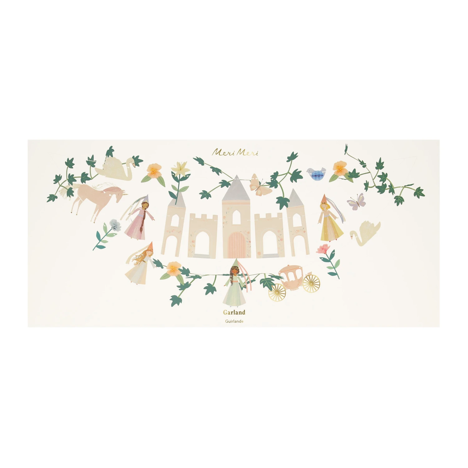 Meri-Meri Princess Party Garland 3 Meri-Meri Princess Party Garland - Image 3