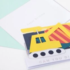 Meri-Meri Construction Vehicles Birthday Card -Party Supply Discount Store media 4561cf5f 8175 43df becf 128b5a6a03f9