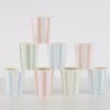 Meri-Meri Ticking Stripe Cups (x 8)