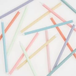 Meri-Meri Mixed Striped Candles (x 16) 7 Meri-Meri Mixed Striped Candles (x 16) -Party Supply Discount Store media 48c8abc1 7792 499b b793 39b7d8c9e7f5