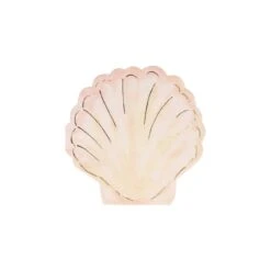 Meri-Meri Watercolor Clam Shell Napkins (set Of 16)