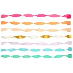 Meri-Meri Bright Crepe Paper Streamers (x 7) -Party Supply Discount Store media 4d8bdcce 567d 4357 9e65 a03473ff9c9f