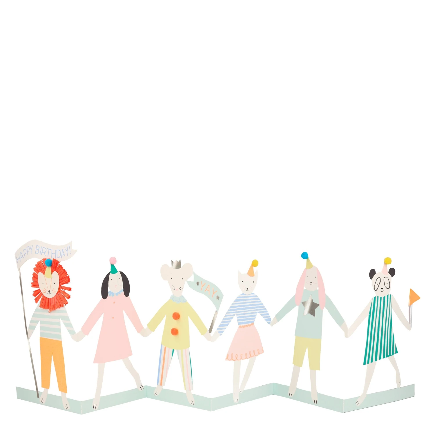 Meri-Meri Party Animal Birthday Card 3 Meri-Meri Party Animal Birthday Card - Image 3