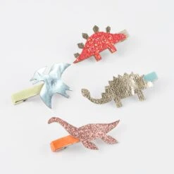 Meri-Meri Dino Hair Clips (x 8) -Party Supply Discount Store media 4e5b83a3 09bf 4b65 bad3 a25f746999e2