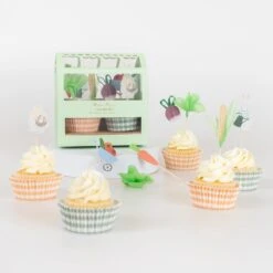 Meri-Meri Bunny Greenhouse Cupcake Kit (x 24 Toppers) -Party Supply Discount Store media 549060b4 71f1 4038 8fda 20f4f127e454