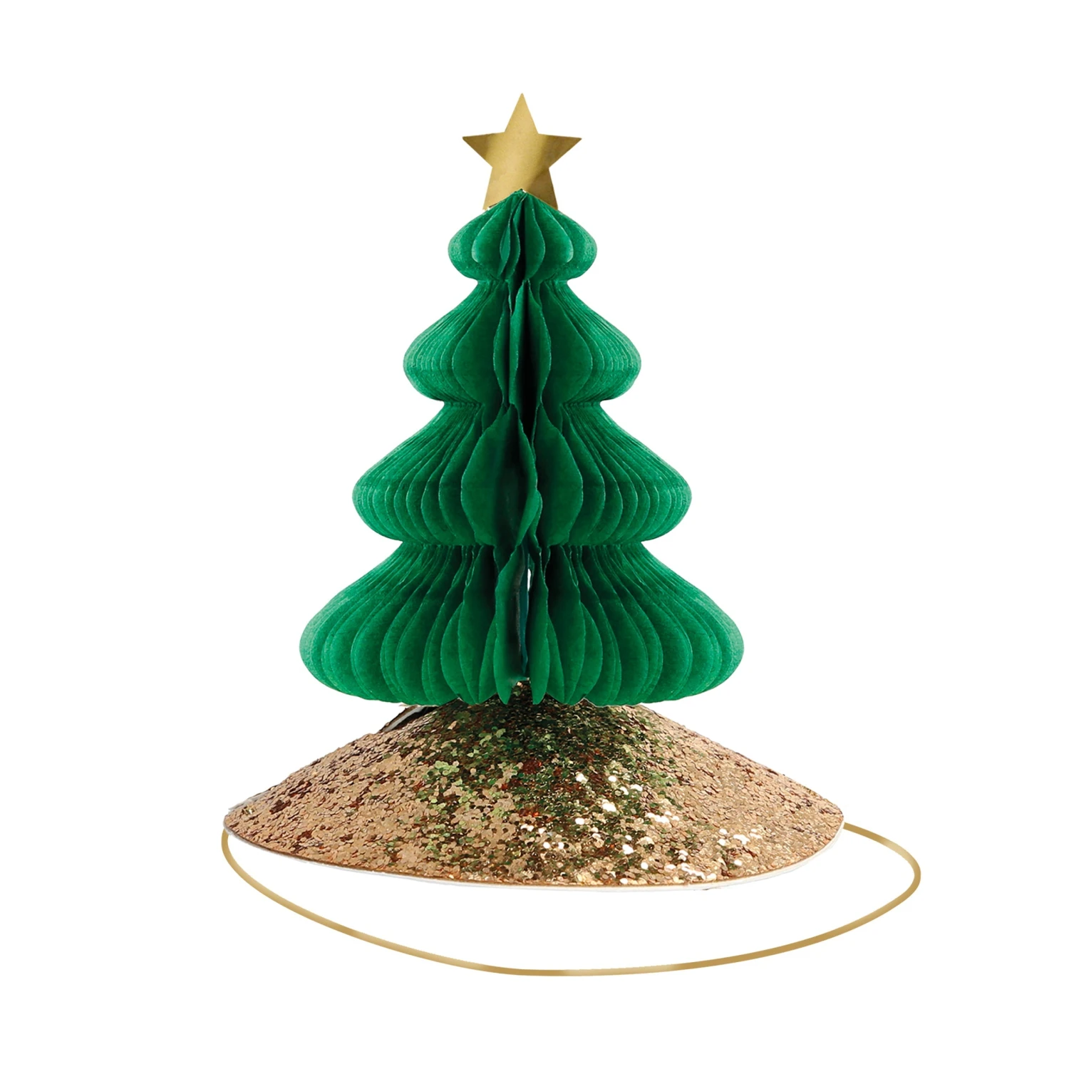 Meri-Meri Mixed Christmas Party Hats (x 6) 6 Meri-Meri Mixed Christmas Party Hats (x 6) - Image 6