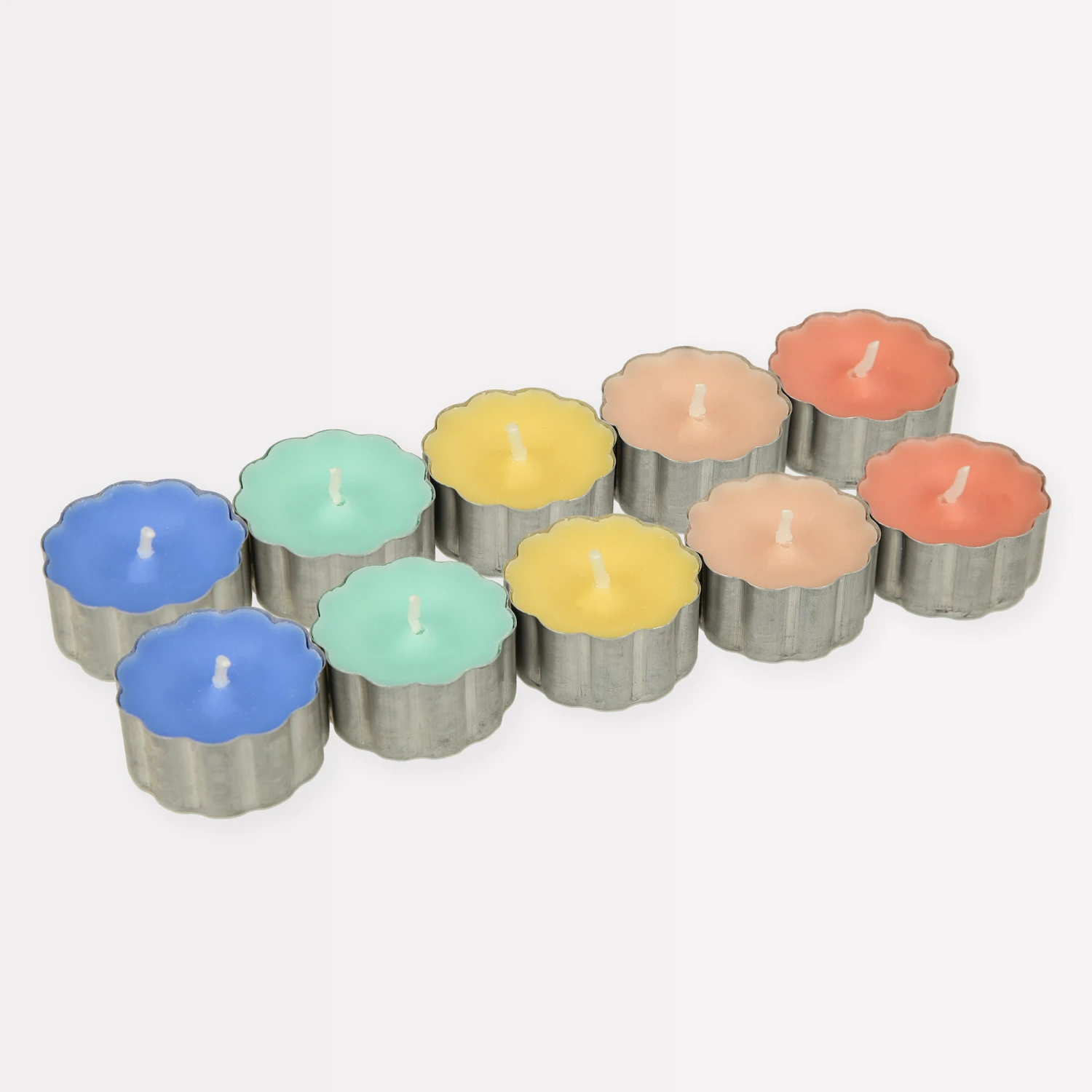 Meri-Meri Rainbow Tealight Candles (x 10) 1 Meri-Meri Rainbow Tealight Candles (x 10)