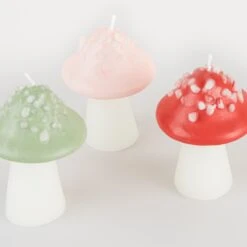 Meri-Meri Mushroom Candles (x 3) 10 Meri-Meri Mushroom Candles (x 3) -Party Supply Discount Store media 56b8d1ed 73f2 469b 8bd0 db7efd4baa0f