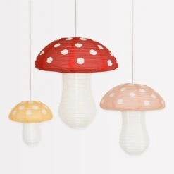 Meri-Meri Mushroom Lanterns (x 3)