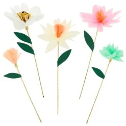 Meri-Meri Flower Garden Decorative Sticks (x 10)