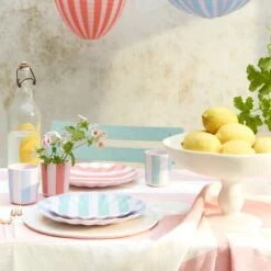 Meri-Meri Stripy Reusable Bamboo Large Plates (x 6) 18 Meri-Meri Stripy Reusable Bamboo Large Plates (x 6) -Party Supply Discount Store media 5a72a7a7 2836 4d6f 949b ccbd8c731996