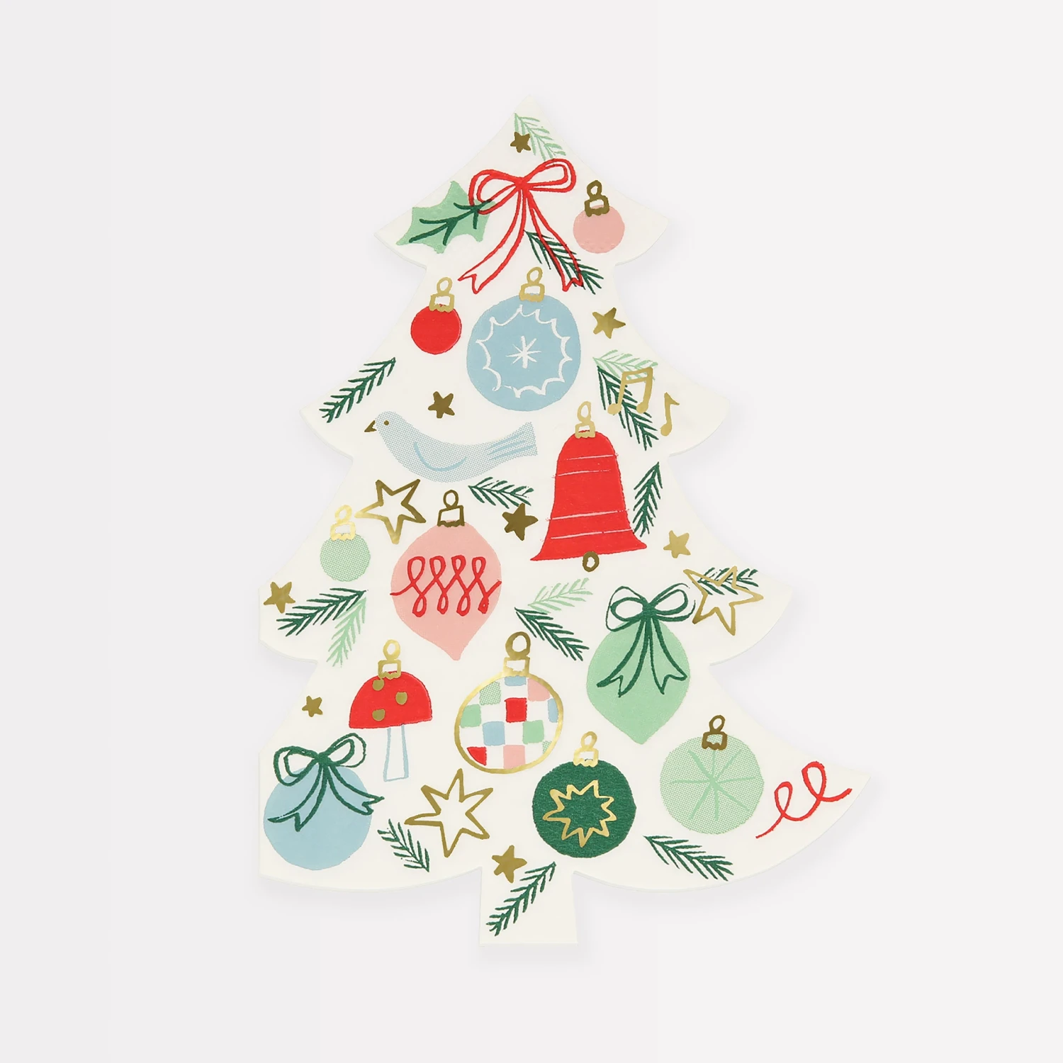 Meri-Meri Festive Pattern Tree Napkins (x 16) 1 Meri-Meri Festive Pattern Tree Napkins (x 16)