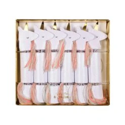 Meri-Meri Unicorn Glitter Small Crackers (x 6)